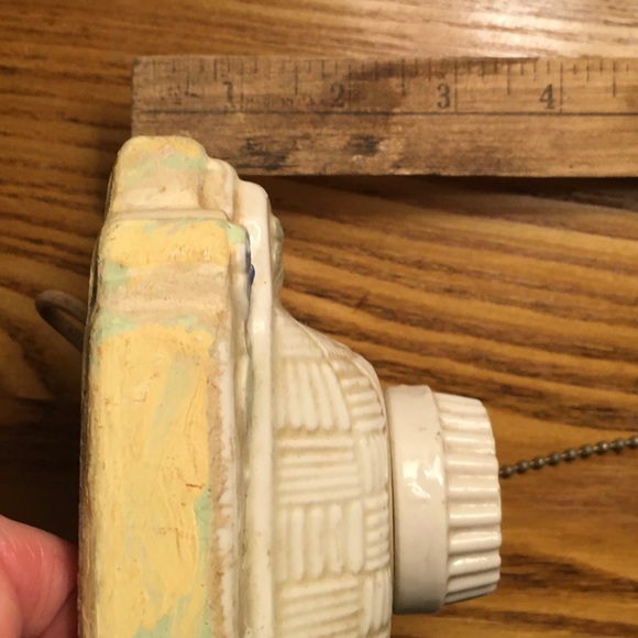 Vintage Art Deco flush mount ceiling light 1930s? light fixture - Picture 10 of 16